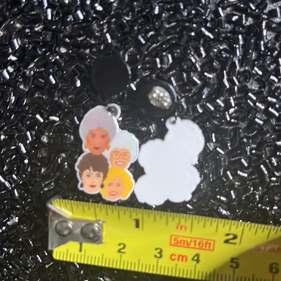Golden Girls Drop Earrings - Picture 14 of 17